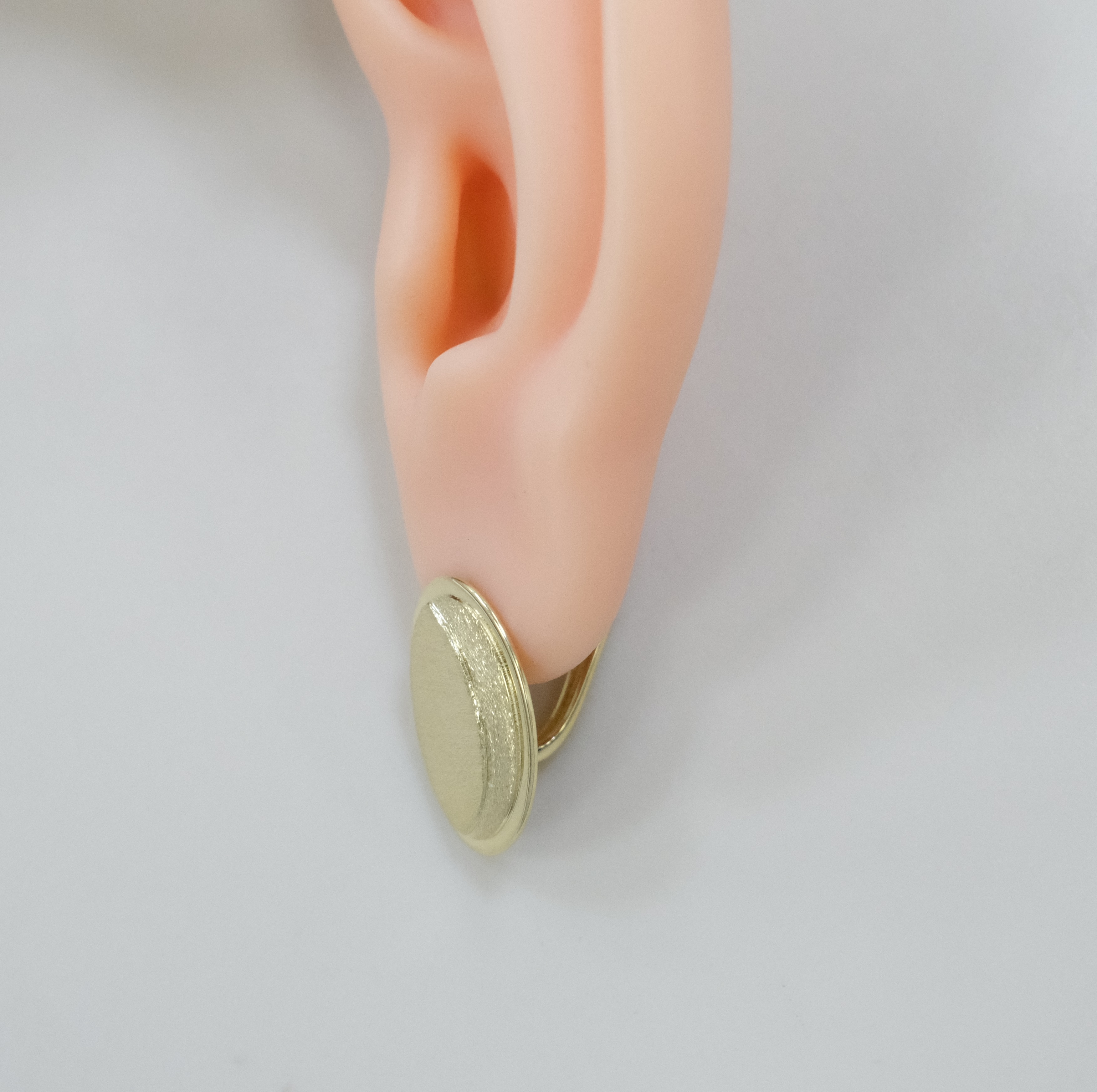 Серьги из желтого золота